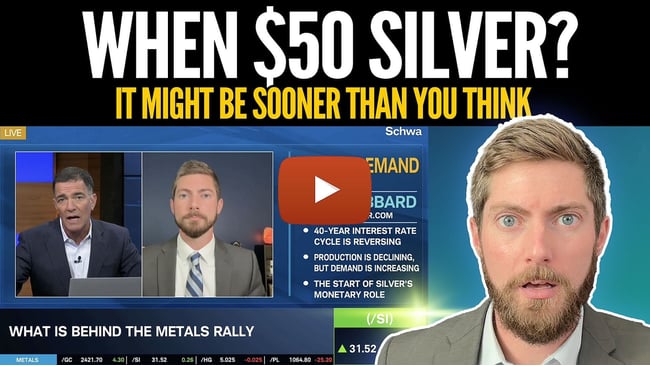 See full story: When Could We See $50 Silver? Alan Hibbard on Schwab Network