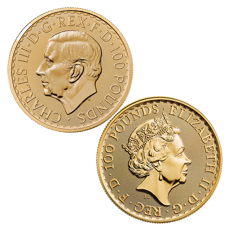 1 oz Gold Britannia Coin (Common Date)