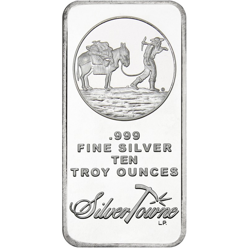 10 oz Prospector Silver Bar
