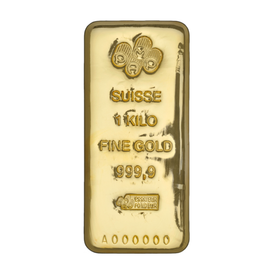 1 Kilo PAMP Suisse Gold Bar