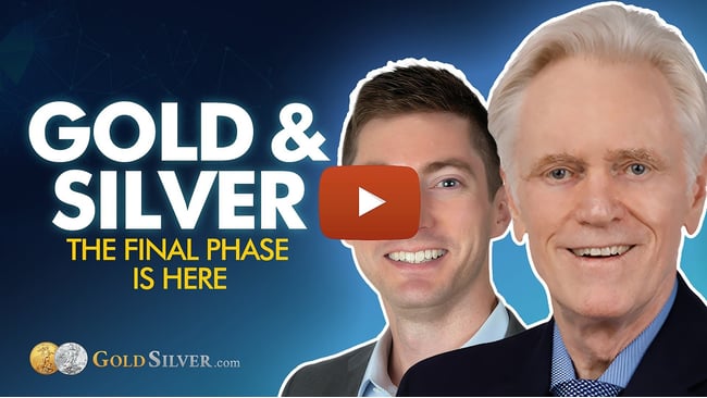 See full story: Gold & Silver: “I Think We’re Headed For SPECTACULAR Gains, This Will Be The FINAL PHASE