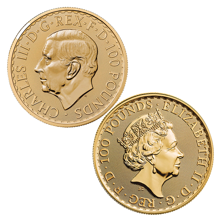 1 oz Gold Britannia Coin (Common Date)