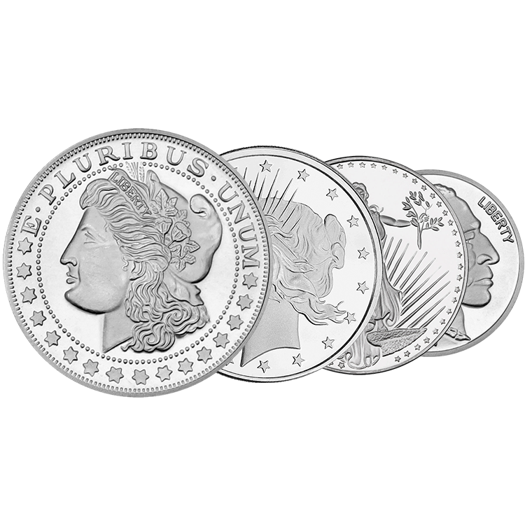 1 oz Silver Round - Various Mints