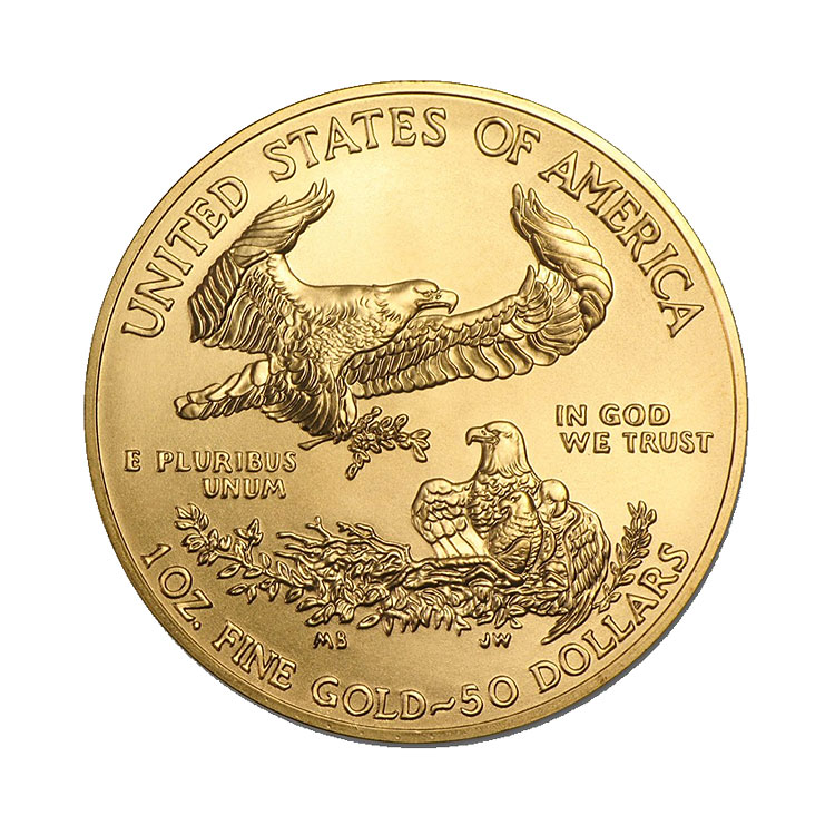 1 Oz American Gold Eagle Coin Common Date Buy Online At Goldsilver