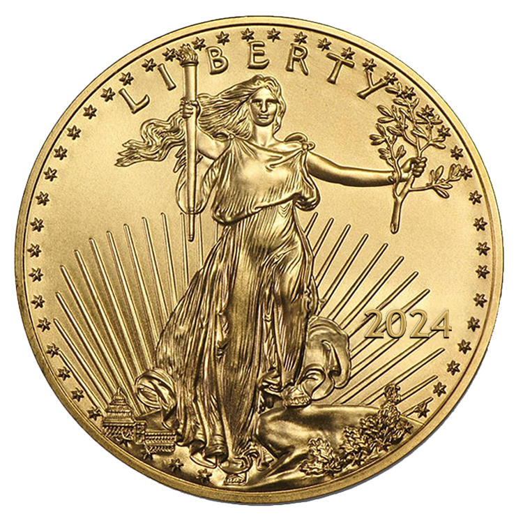 1 oz American Gold Eagle Coin (2024)
