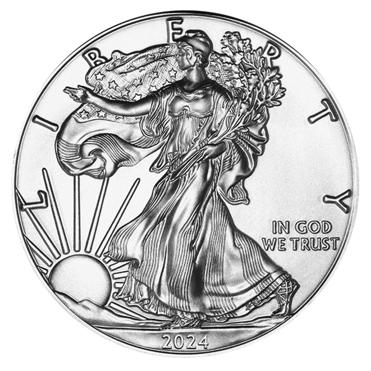 1 oz American Silver Eagle Coin (2024) Buy Online at GoldSilver®