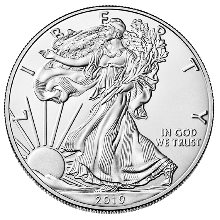 1 oz American Silver Eagle Coin (2019)