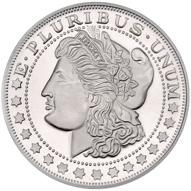1 oz Morgan Dollar Silver Round