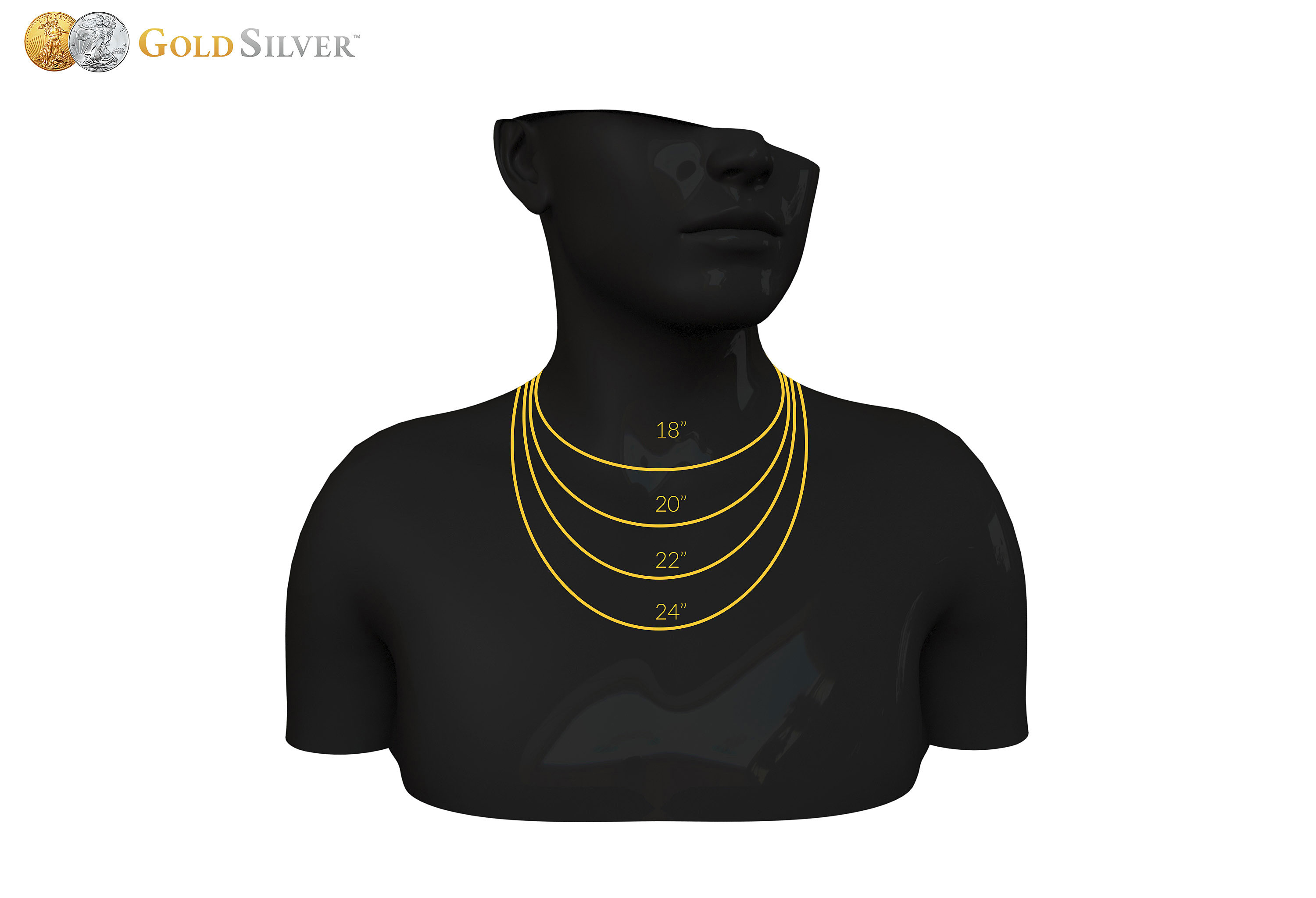 22K Prairie Gold Necklace (20” Length) - Buy Online at GoldSilver®