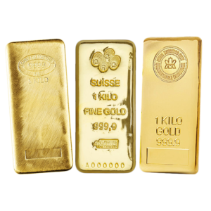 1 Kilo Gold Bar – Various Mints