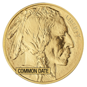 1 oz American Gold Buffalo Coin (Common Date) front