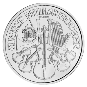 1 oz Austrian Silver Philharmonic Coin (Common Date)