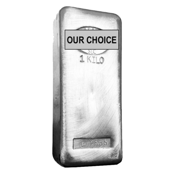 1 Kilo Silver Bar - Various Mints (32.15 troy oz)