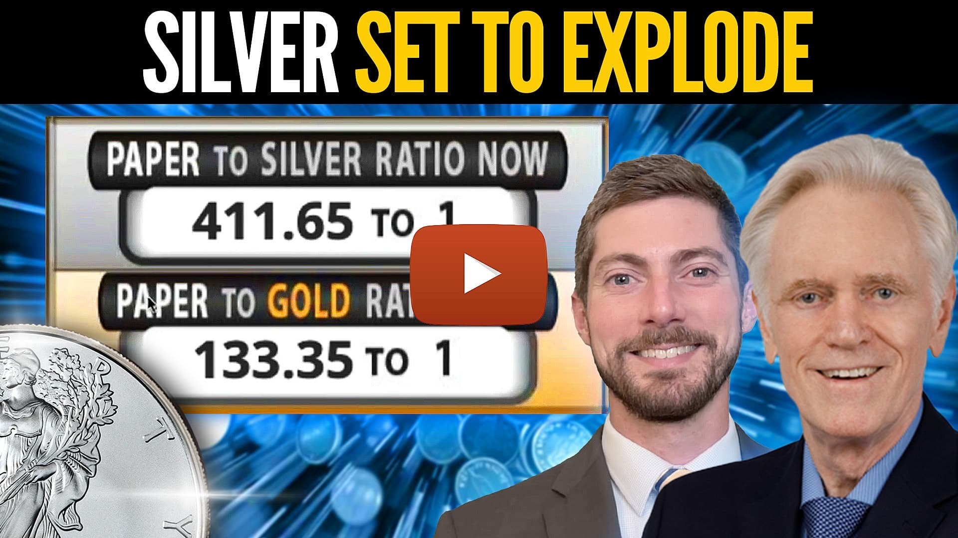 Silver Set to Skyrocket: The Gold-Silver Ratio's STORED ENERGY - Mike Maloney & Alan Hibbard