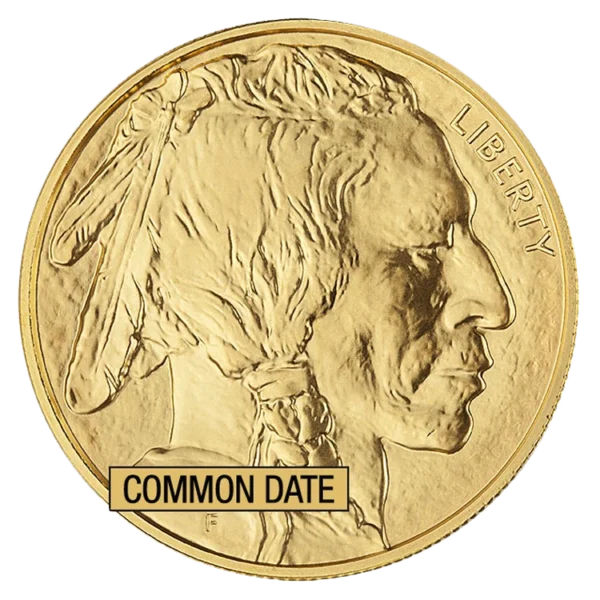 1 oz American Gold Buffalo Coin (Common Date)