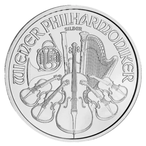 1 oz Austrian Silver Philharmonic Coin (Common Date)