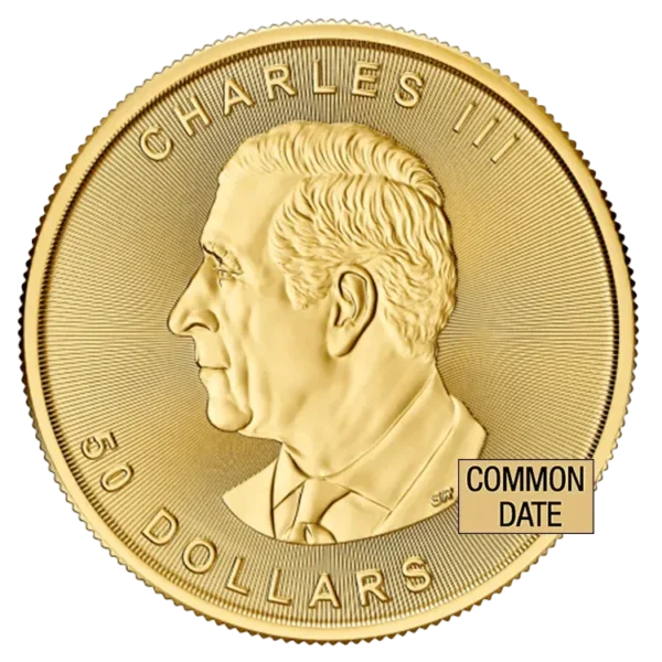 1 oz Canadian Gold Maple Leaf Coin