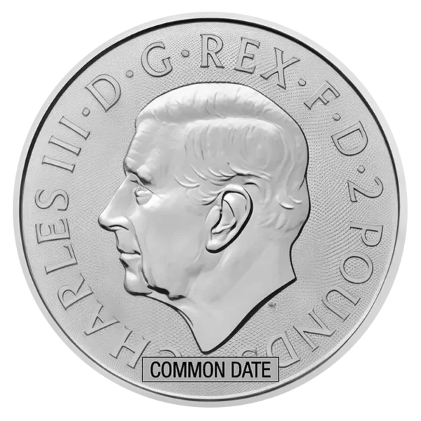 1 oz Silver Britannia Coin (Common Date)