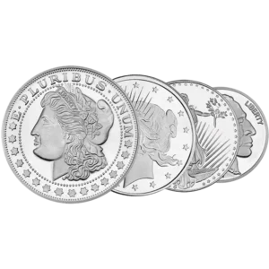 1 oz Silver Rounds