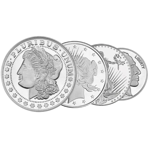 1 oz Silver Rounds