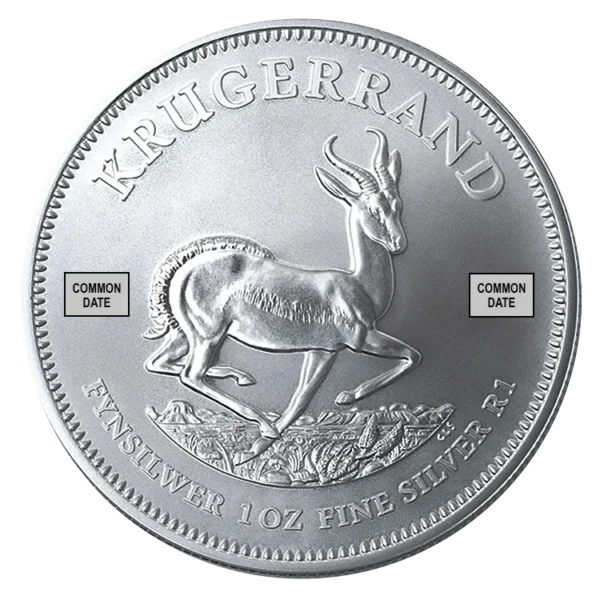 1 oz South African Silver Krugerrand Coin
