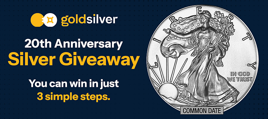 20th Anniversary Gold Giveaway