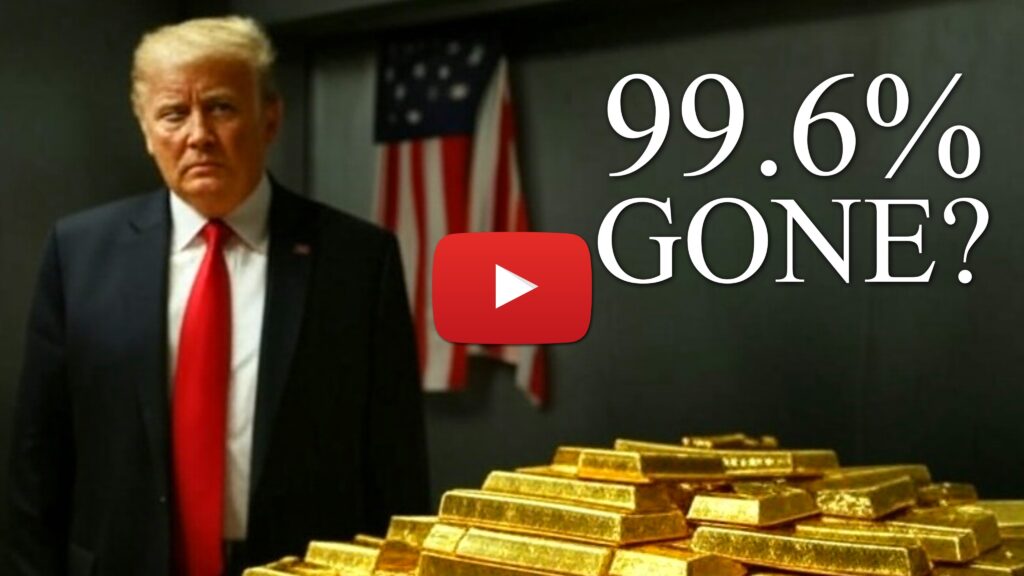 In Mike’s explosive new video, he uncovers a startling revelation that's been hidden in plain sight: a staggering 99.96% of America's gold reserves aren't truly "owned" by the nation — they're pledged to the Federal Reserve. This investigation traces back to 1933, when President Roosevelt's controversial executive order forced Americans to surrender their gold. What followed was a massive transfer of wealth and power that fundamentally transformed our monetary system. Mike meticulously documents how: The government's gold nationalization potentially violated constitutional rights Our solid gold-backed currency was systematically replaced by paper promises America's gold reserves effectively sit in a "financial pawn shop" arrangement Only 0.04% of the nation's gold remains truly unencumbered This isn't just history—it's directly relevant to your financial security today. As central banks worldwide race to accumulate gold, understanding who controls America's reserves has never been more important. Watch Mike's revealing new video now to discover what this means for your financial future and how you can protect yourself in an increasingly uncertain monetary landscape.