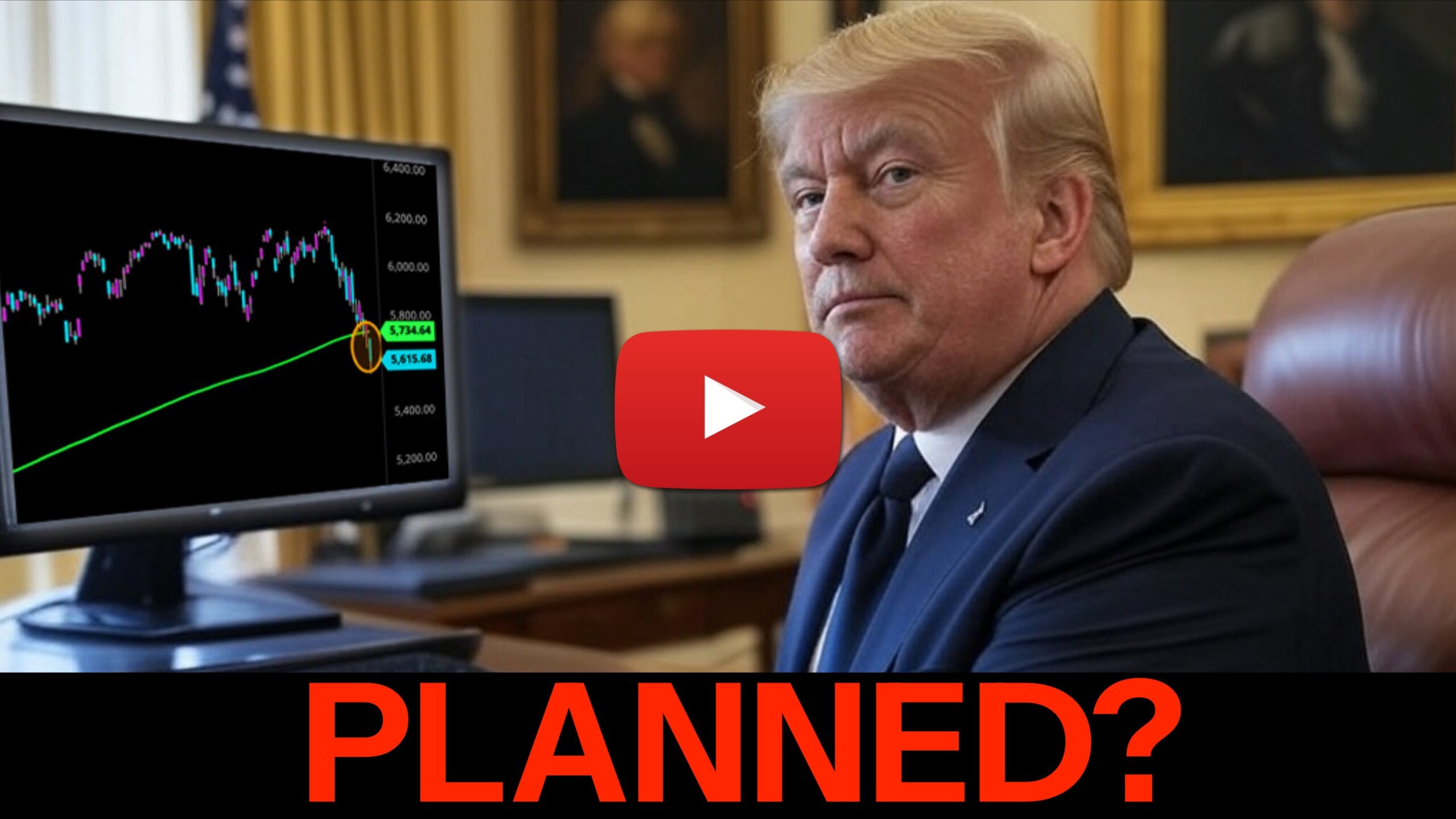 "Stocks HAMMERED...Is This a Trump Plan?" What About Gold?