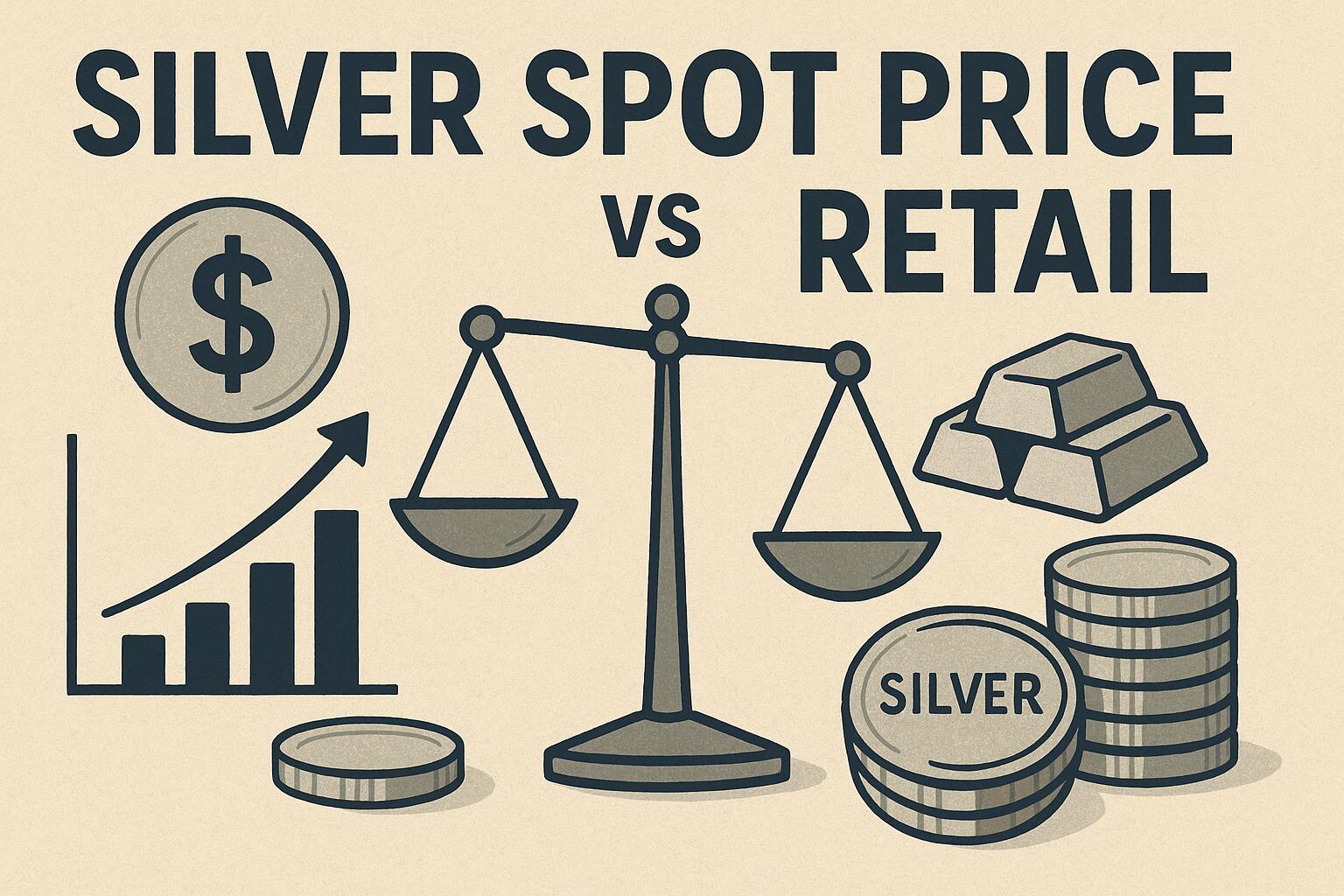 Silver Spot Price vs Retail: What Investors Need to Know