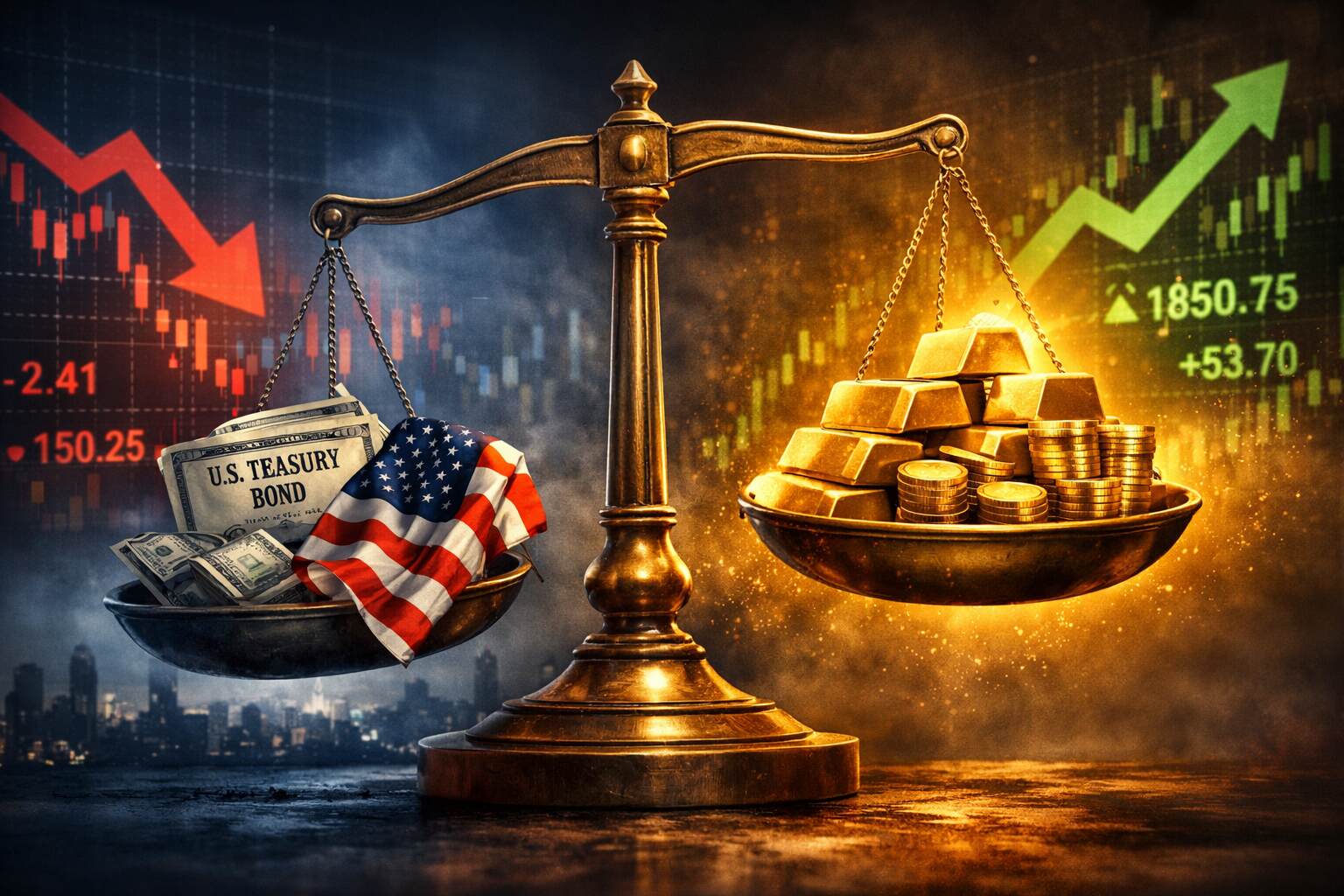 Foreign Investors Are Selling U.S. Debt — Here's Why Gold Is Surging