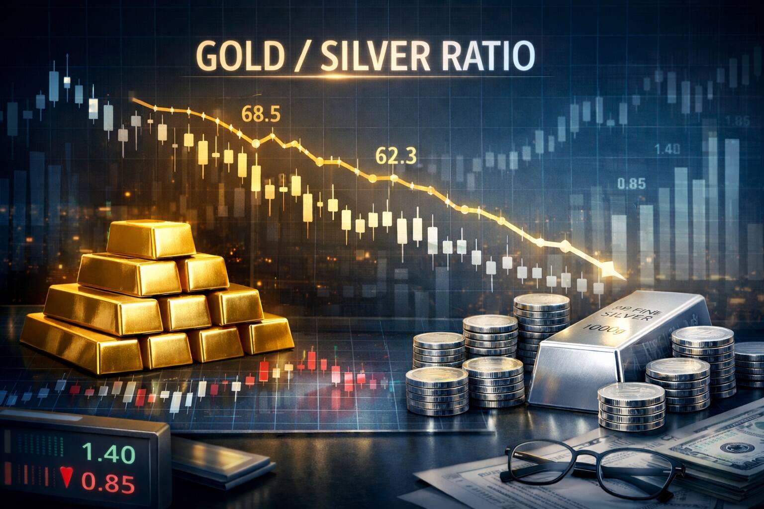 What the Falling Gold-to-Silver Ratio Means for Investors