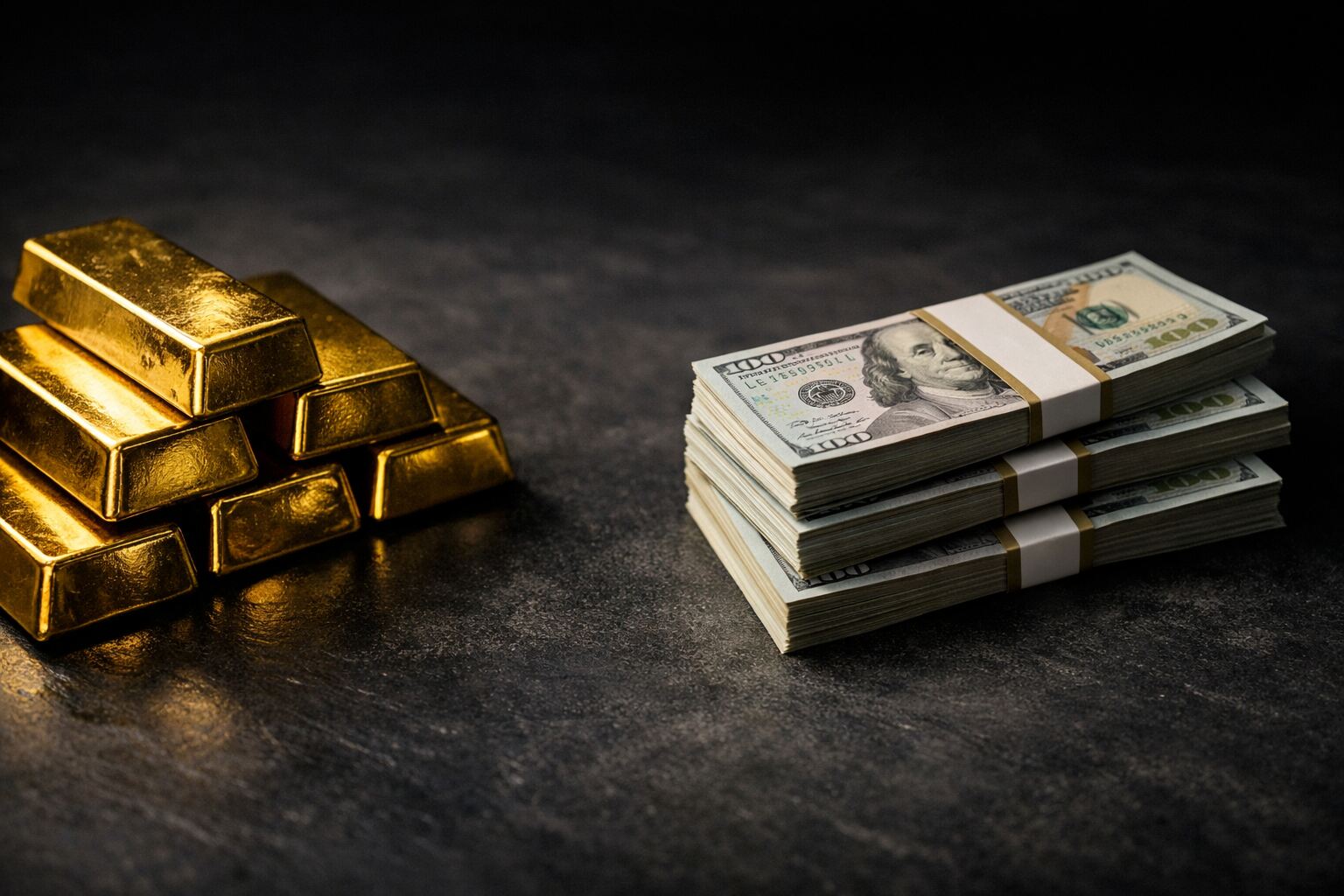 dollar vs gold relationship