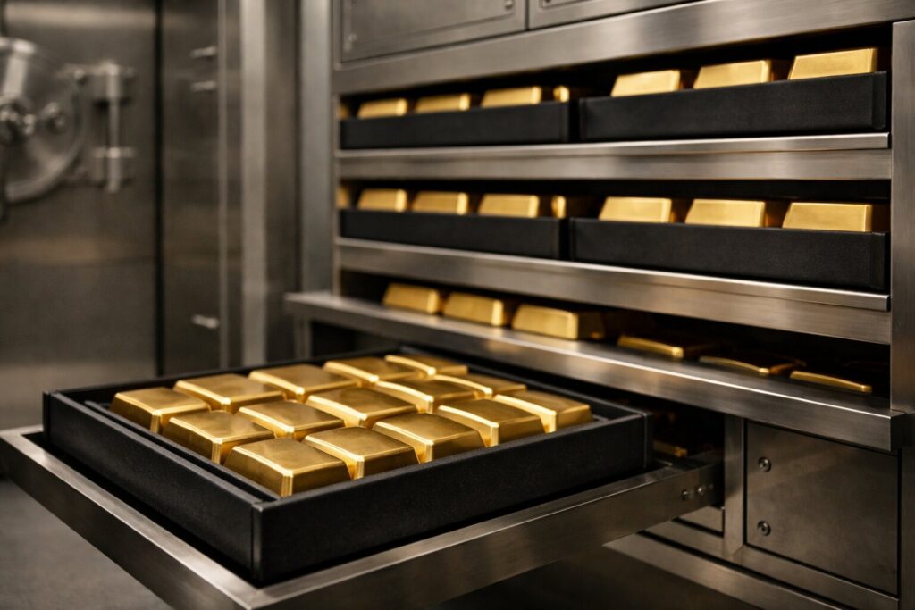 gold vault storage