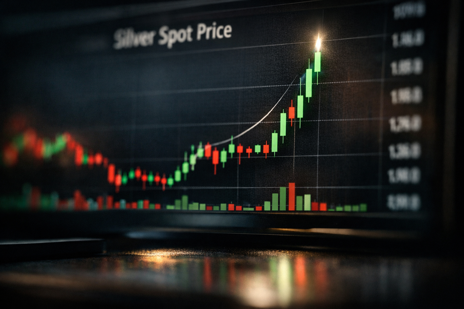 why silver is more volatile than gold