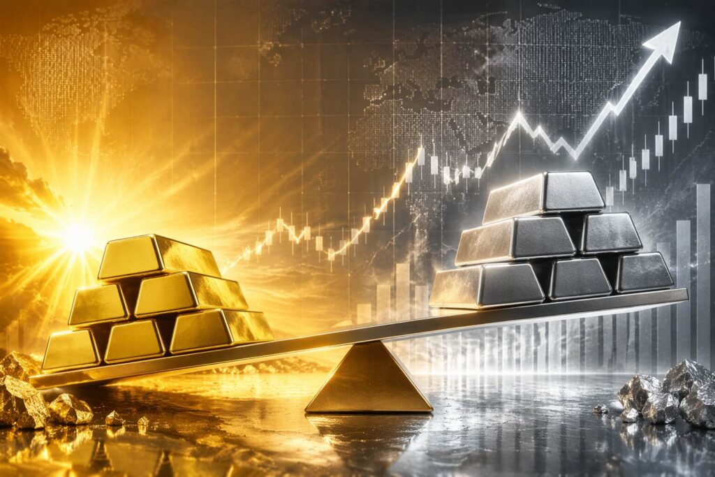 Gold/Silver Ratio Hits 61.1 — Silver's Turn to Run