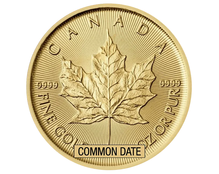 Canadian Gold Maple Leaf