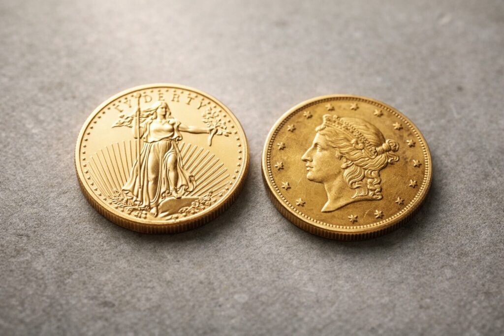 numismatic vs bullion coins