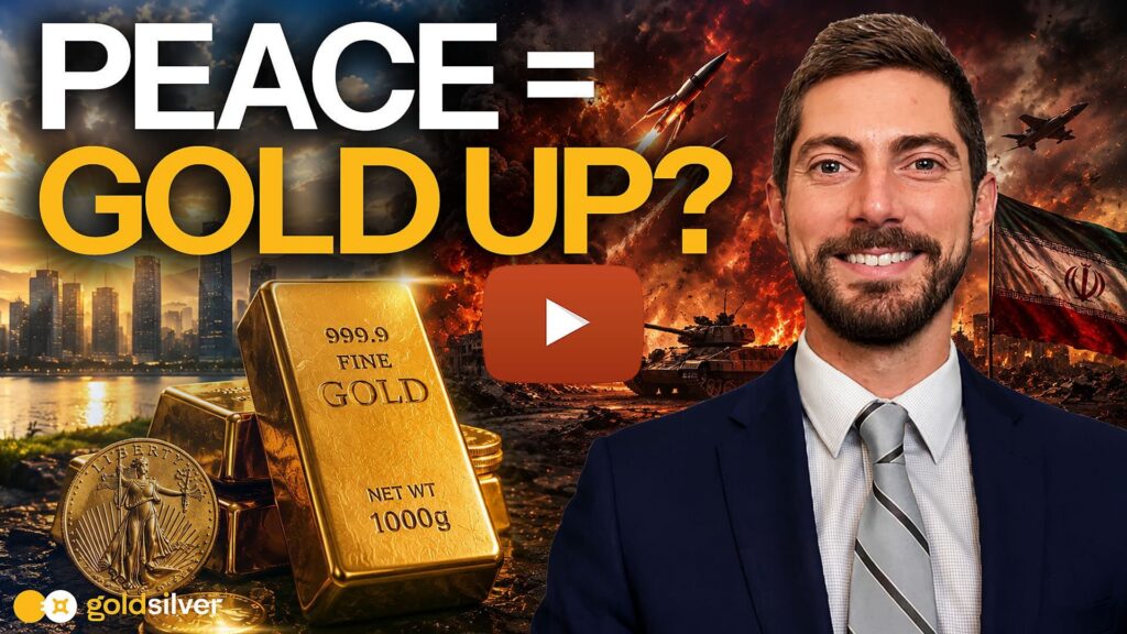 Why Peace Is Bullish for Gold in 2026 (And War Isn't)
