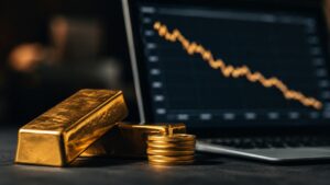 Gold is on track for its worst quarterly gold price decline since 2013 — down roughly 14% in Q2. Here's the mechanism behind the move and what it means for physical holders.