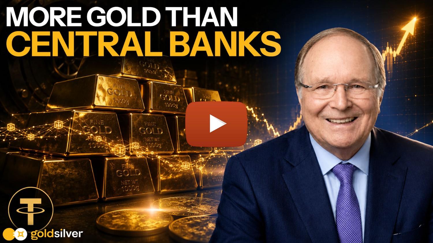 Adrian Day, Chairman and CEO of Adrian Day Asset Management, discusses what is a gold-backed stablecoin and how Tether has purchased more gold than central banks — GoldSilver video interview