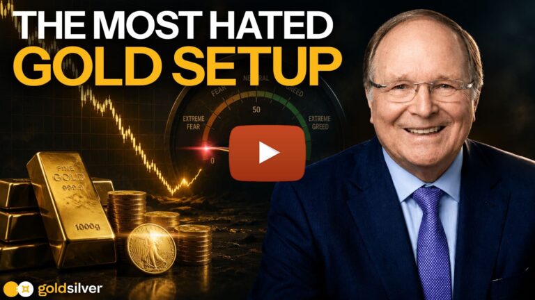 Gold Stocks Just Hit 7% Bullish Sentiment. Here Is What History Says Comes Next.