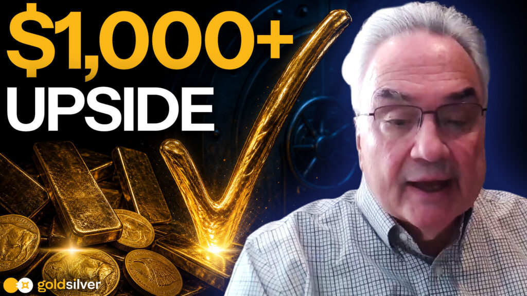 Peter Grandich on The Gold Silver Show explaining why he is buying gold on a dip after selling in the rally