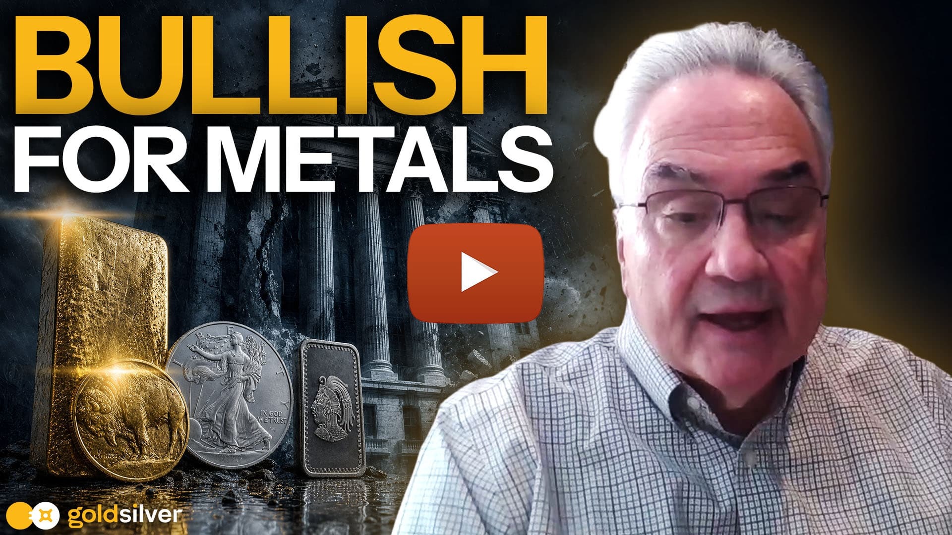 Peter Grandich on The Gold Silver Show explaining what happens to gold when stocks fall fast or slow.